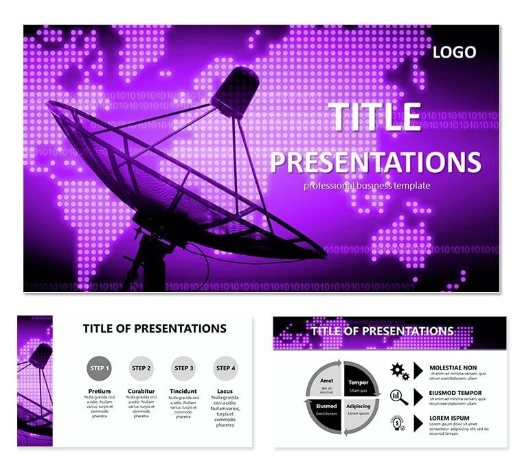 Satellite Work Keynote Template - Themes Presentation