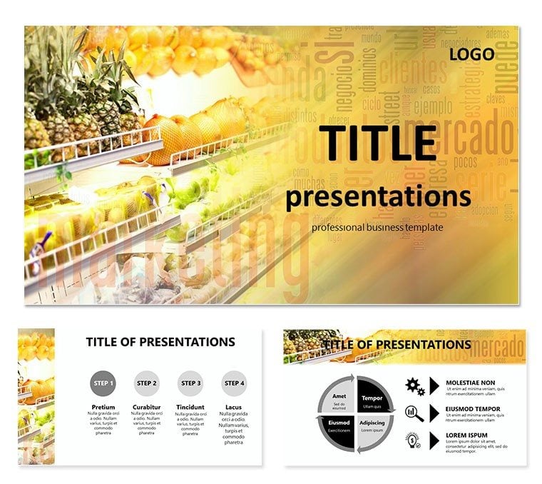 Marketing Project Manager Keynote template