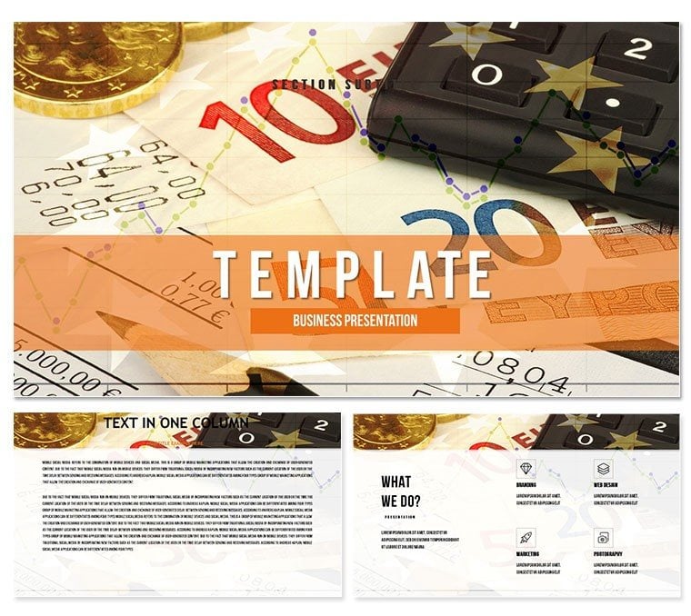 Accounting online - Keynote Templates