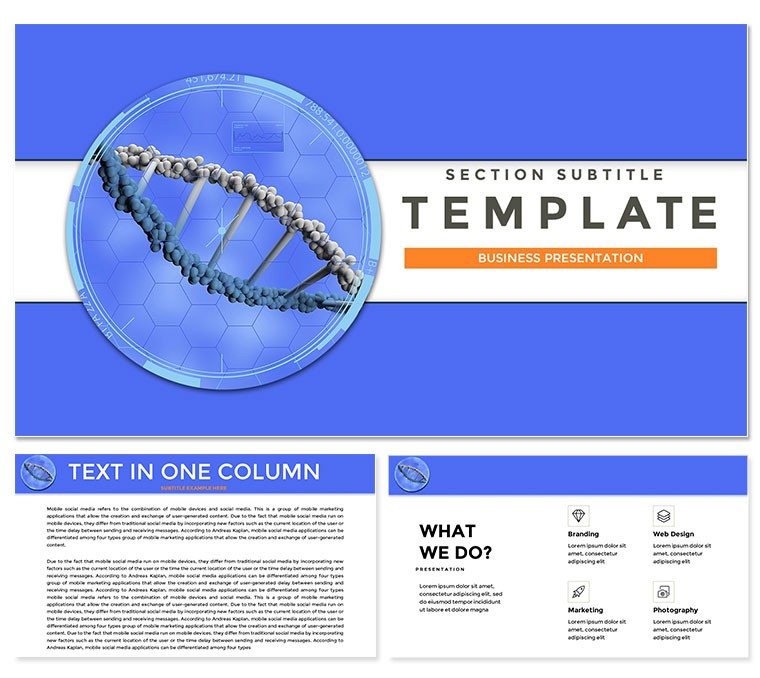 Cytology and Genetics Keynote Presentation Template