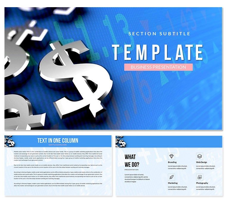 Interbank Dollar Keynote Templates - Themes