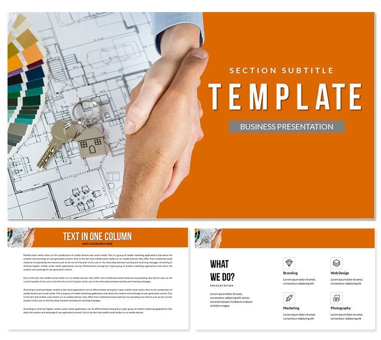 Contract to Develop Design Project - Design Studio Keynote Themes - Templates