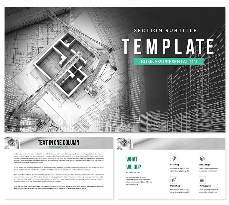 Construction Business Ideas Keynote Themes - Templates