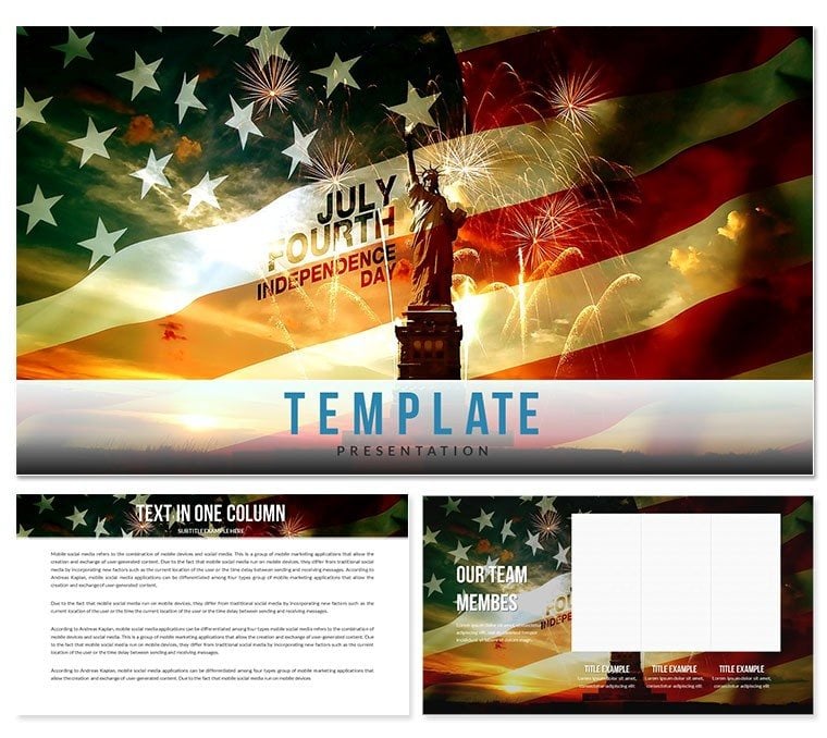 Independence Day Keynote templates