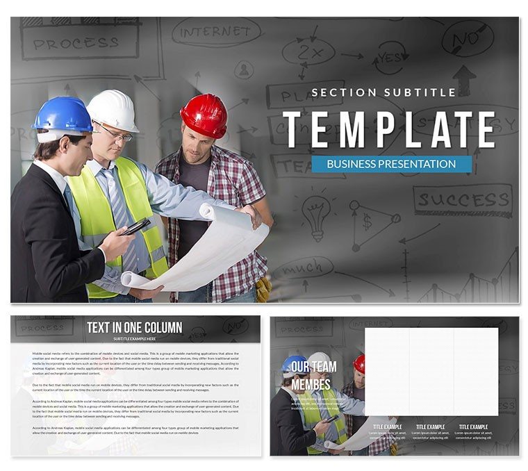 Urban Planning Keynote Template - Perfect Tool for Professionals