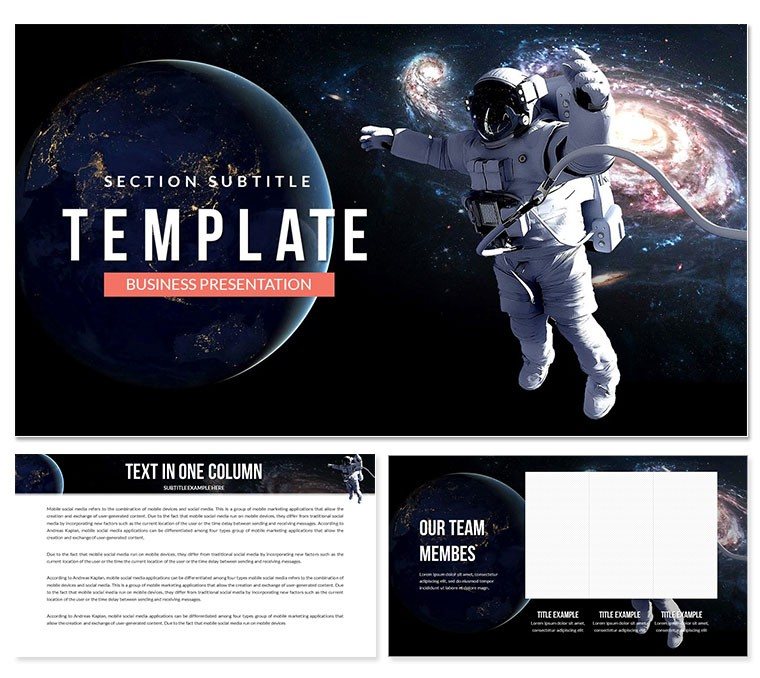 Astronaut Keynote Templates - Presentation