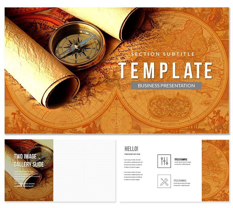 Tourist Attractions Keynote Template Presentation