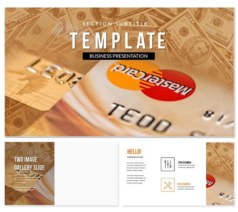 Mastercard Credit Card Keynote Template - Themes