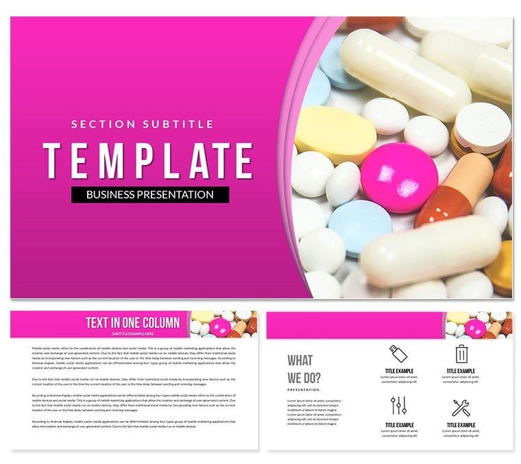Pill Directory Keynote Template - Themes