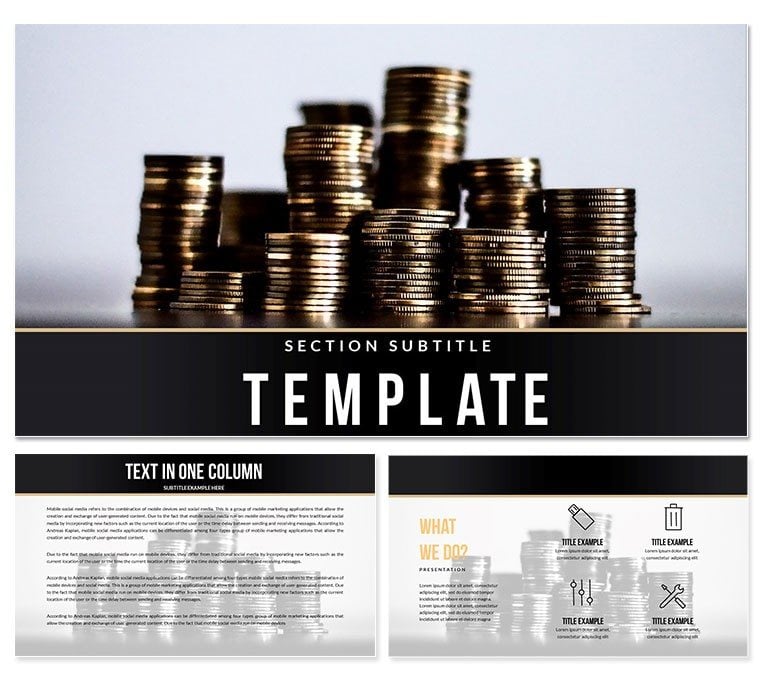 MONEY: Personal Finance Keynote templates