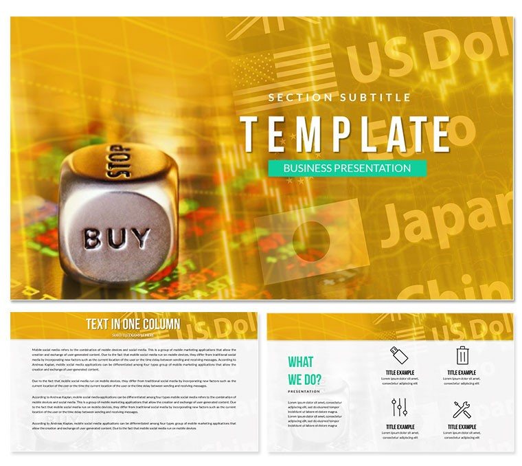 Stock Market Keynote Template - Themes