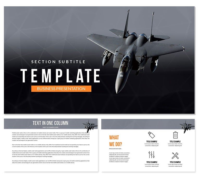 Air Force Keynote Templates Presentation