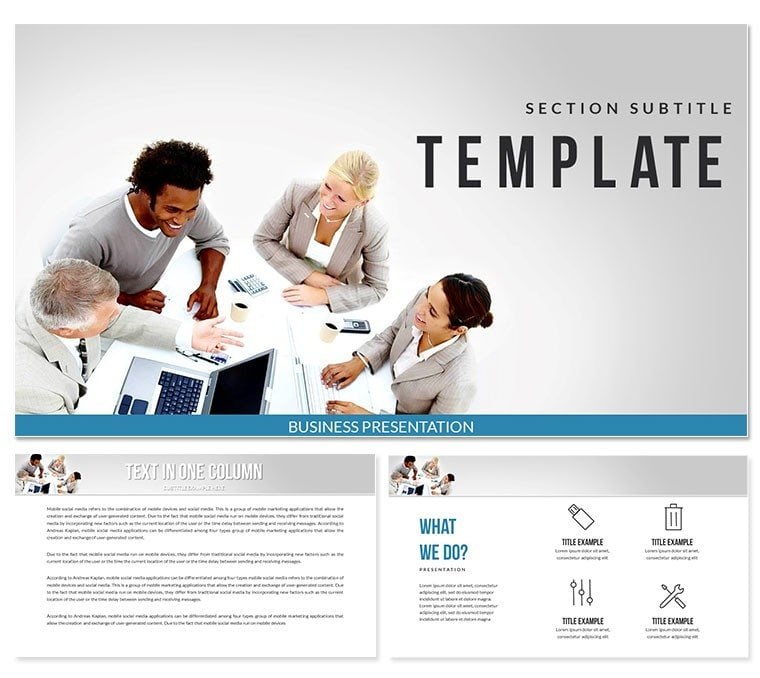 Conference - Meeting Planner Keynote templates