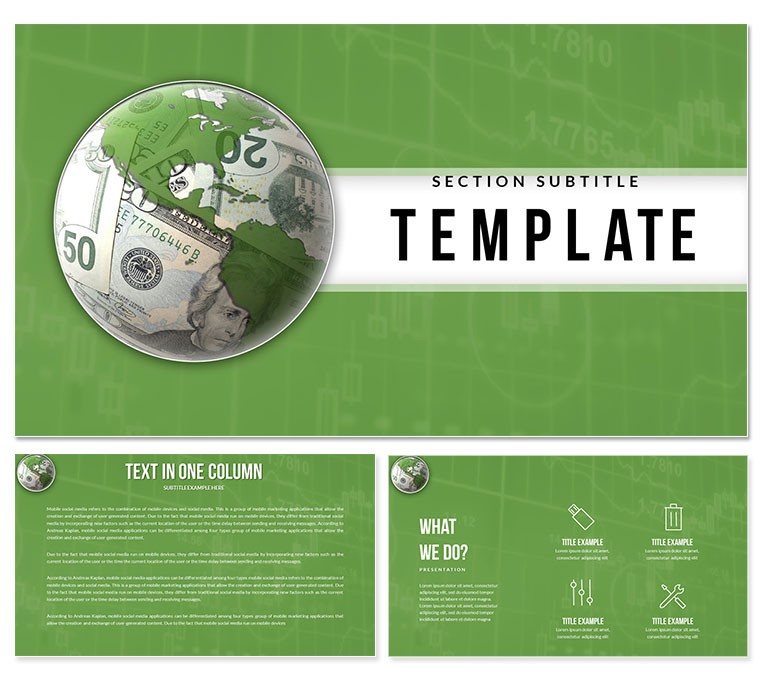 Market and Financial News Keynote Template