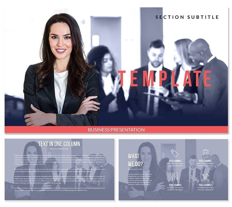 Women in Business Keynote templates