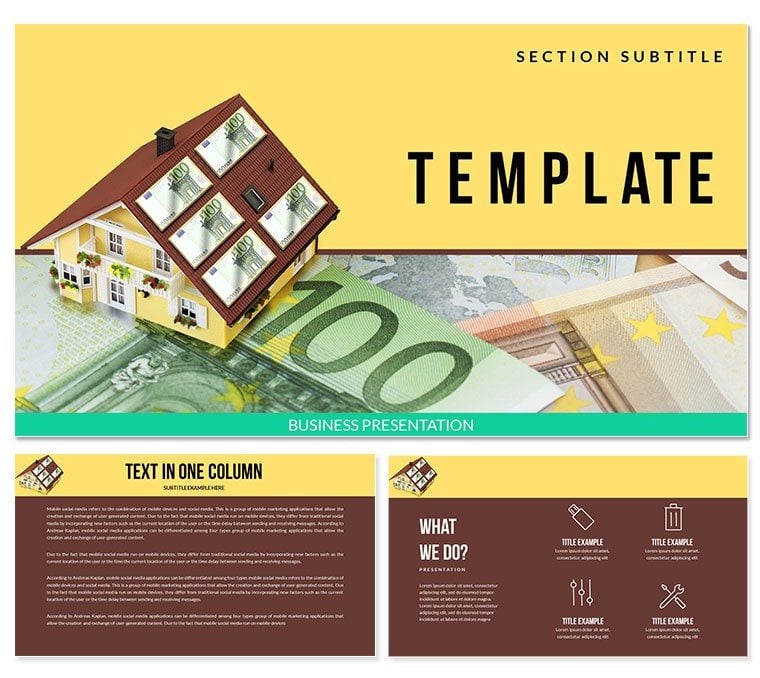 Houses for Sale Keynote templates