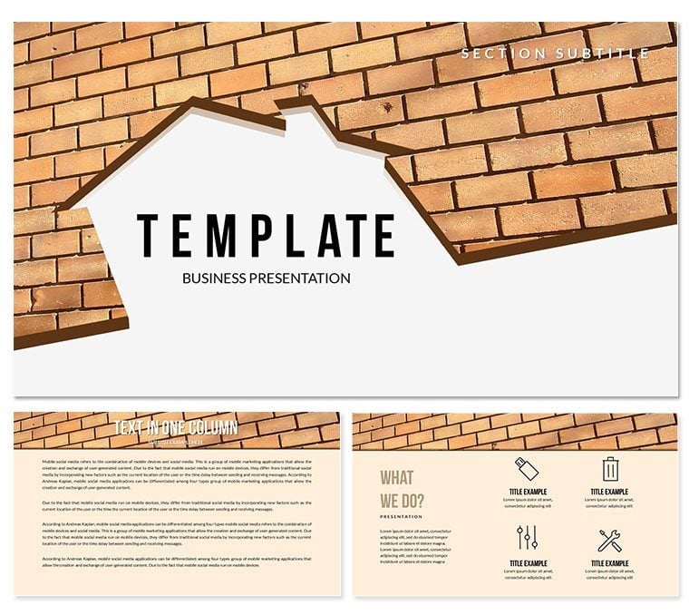 Brick House Keynote templates - Themes
