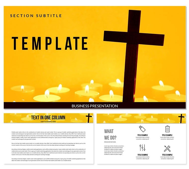 Religion and World View Keynote templates
