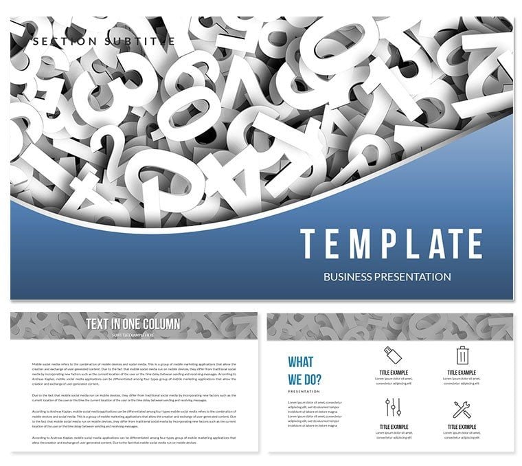 Numbers Keynote Template: High-Quality Designs for Download