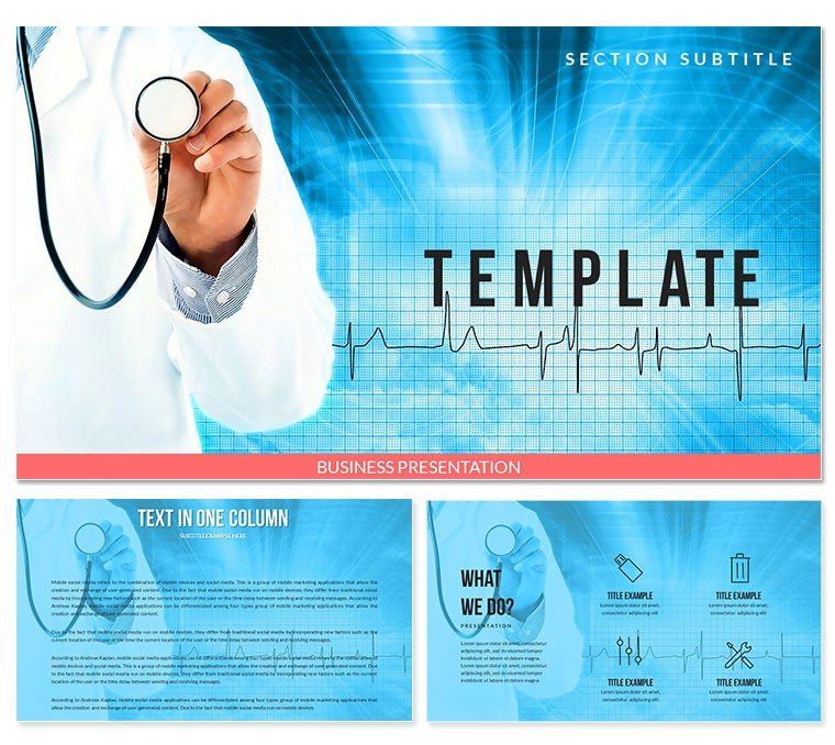 Doctor Treatment Keynote templates - Themes