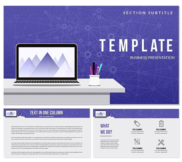 Project Workplace Keynote templates - Themes