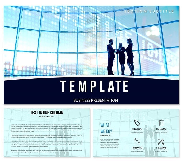 Manual for Managers Keynote templates