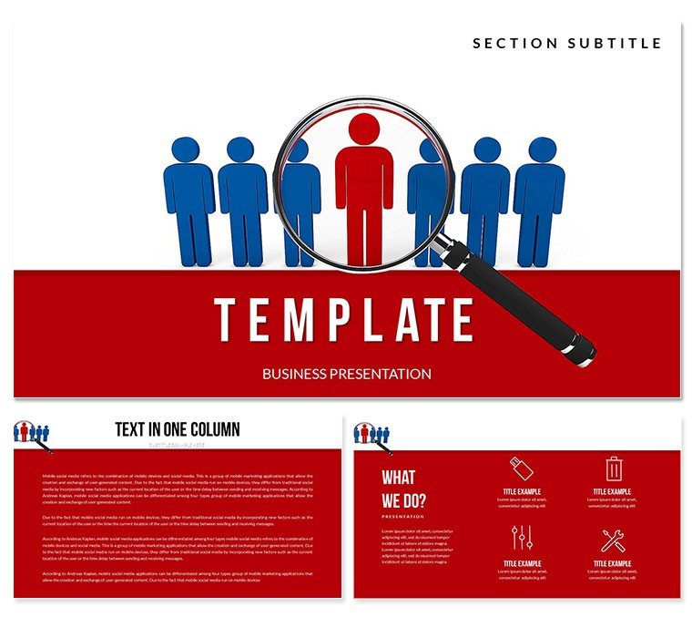 Job Placement and Job Search Keynote templates
