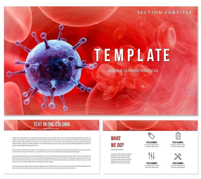 Types of Viruses Keynote templates - Themes
