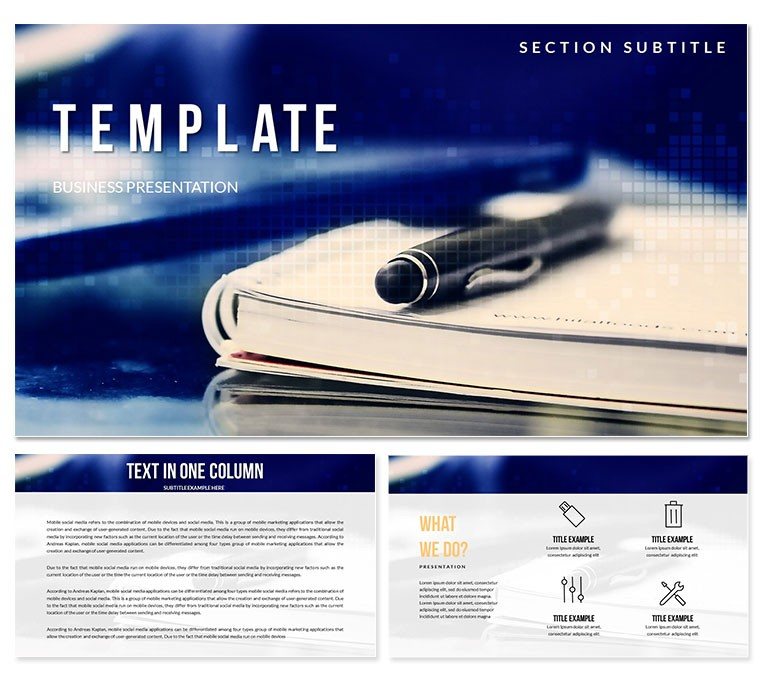 Important Documents Keynote templates - Themes
