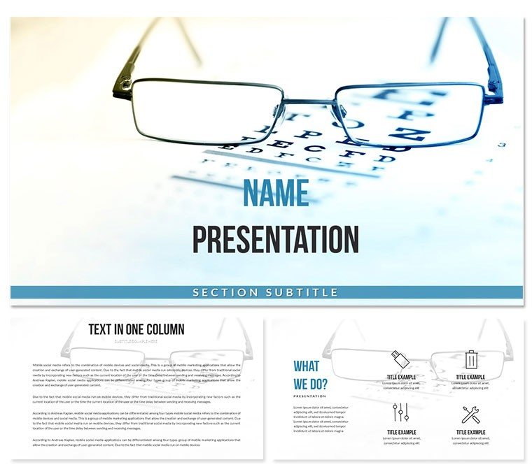 Vision Therapy Keynote Themes - Template