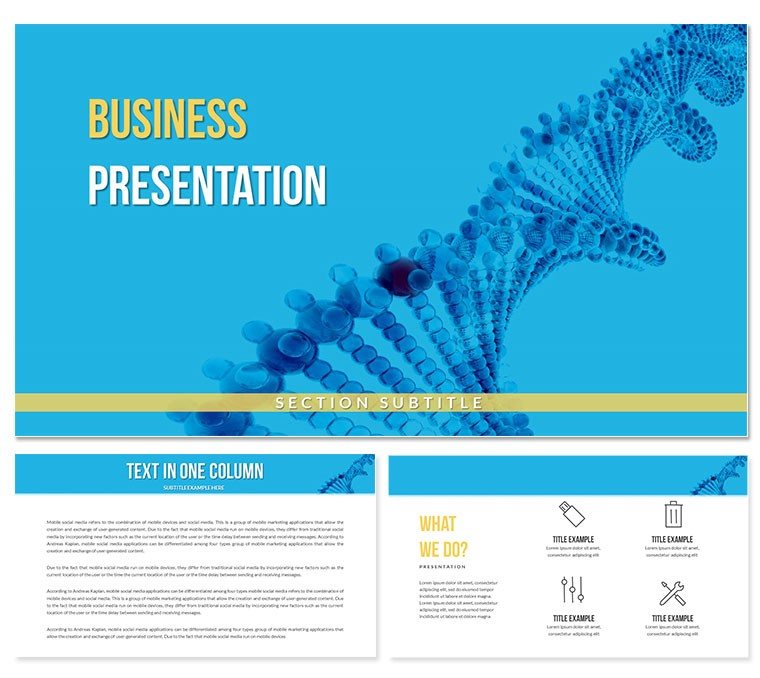 Laboratory of Medical Genetics Keynote Themes - Templates