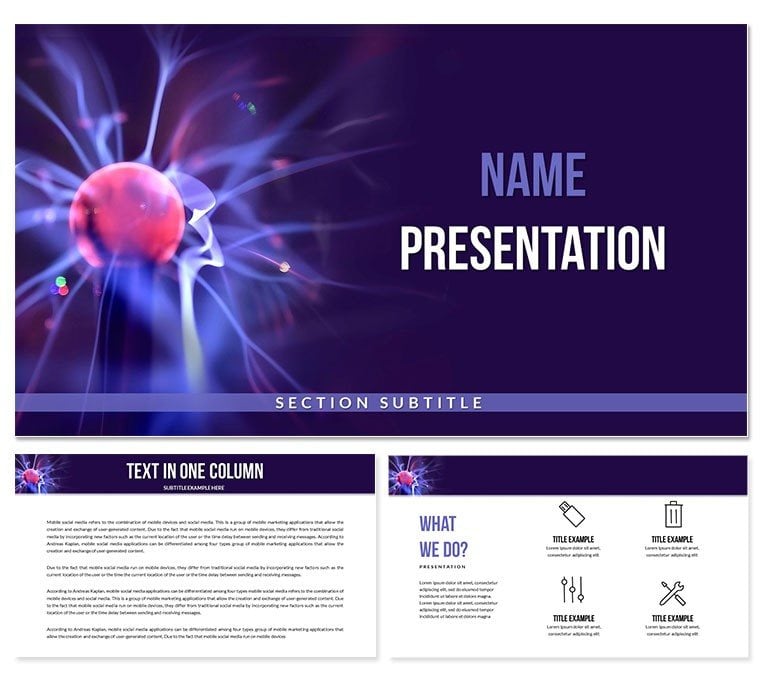 Nanoscience and Technology Keynote Template - Download Designs Themes