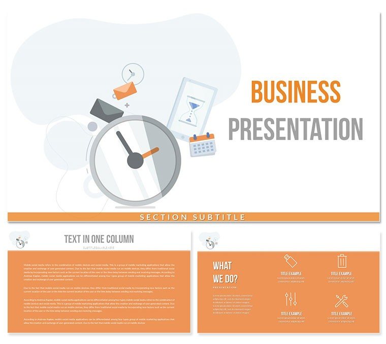 Money Time Keynote Template - Themes