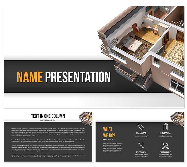 Architectural Design Keynote Templates - Themes