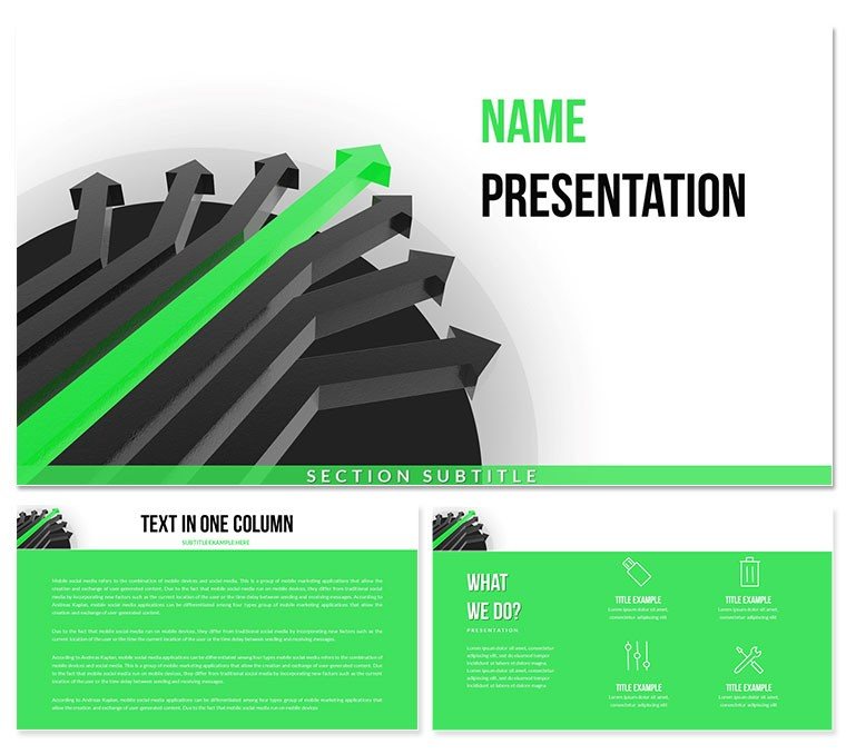 Project Direction Keynote Templates - Themes