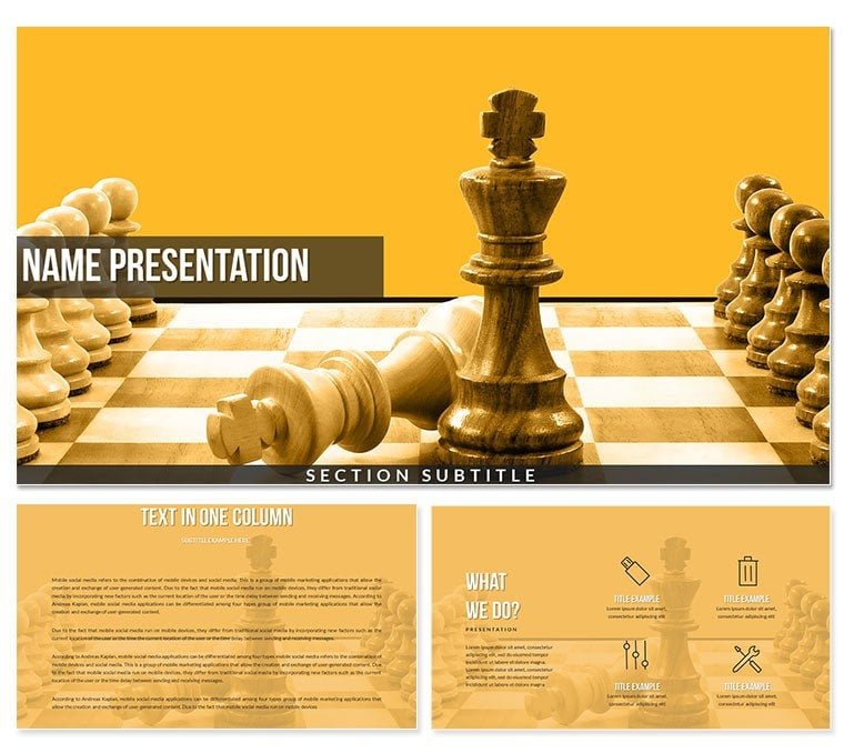 Chess Rules Keynote Templates