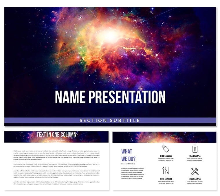 Galaxy Keynote Themes - Templates