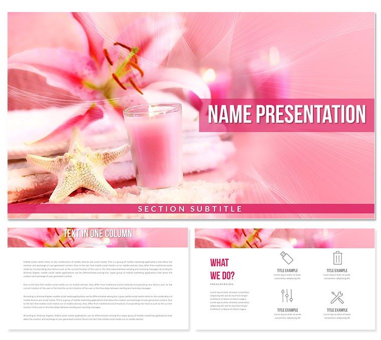 Relaxation SPA Procedures Keynote Templates