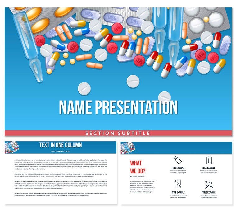 Pharmacy Chain Templates and Themes for Presentation
