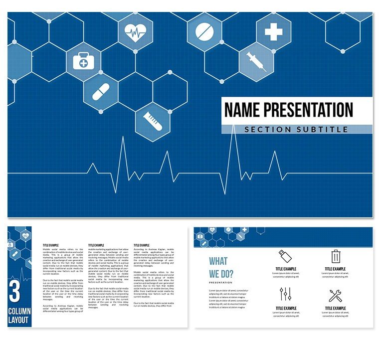 Abstract Background Medicine Keynote template
