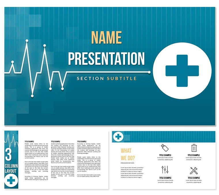 Doctor Information Keynote Template for Presentation
