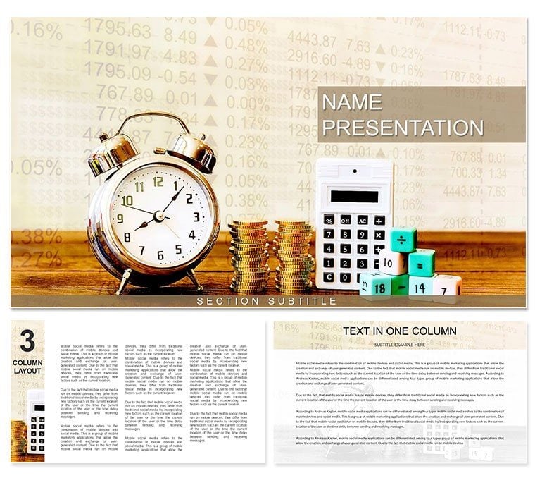 Dynamic Financial Market Keynote Themes - Presentation Download