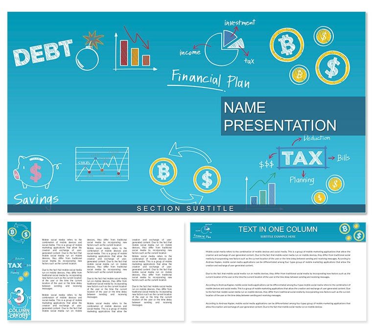 Debt Management Keynote Template: Financial Success