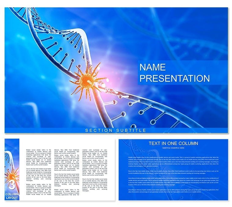 Medical Research Institute Keynote Template for Presentation