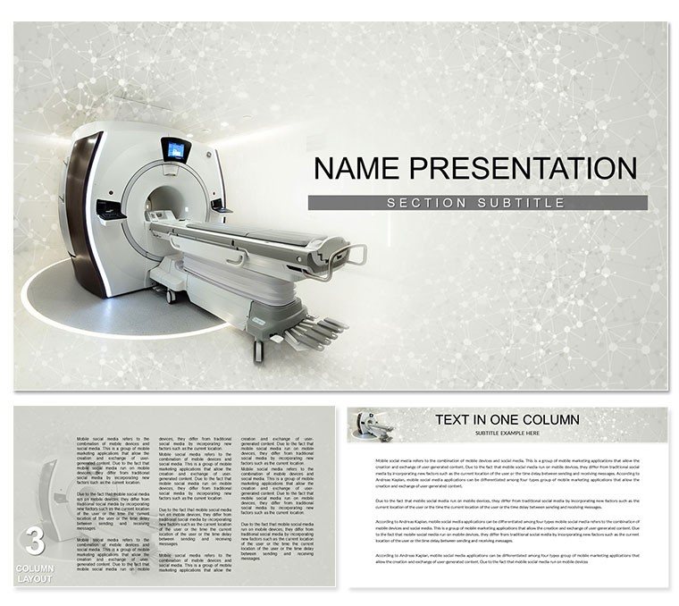 Functional Magnetic Resonance Imaging Keynote template