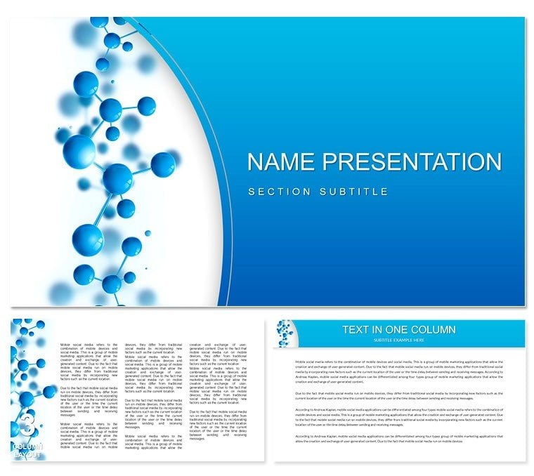 Molecular Physics Keynote template