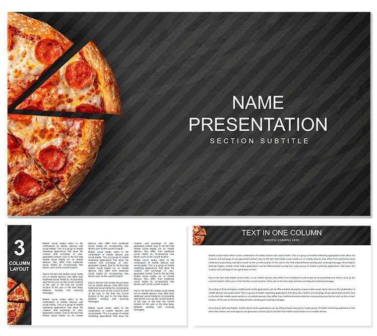 Pizza Delivery Keynote themes