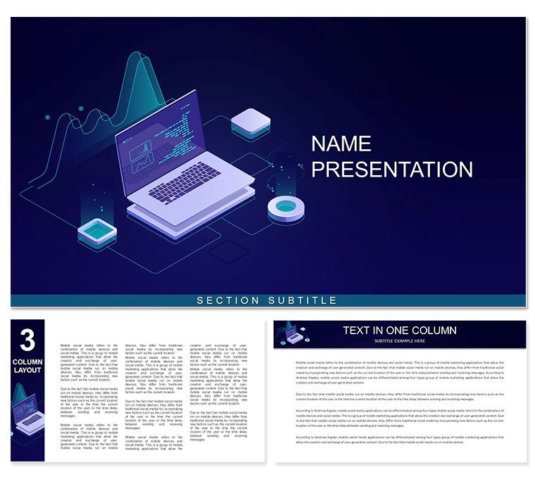 Freeware Software Keynote Template: Presentations