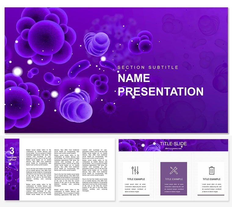 Viruses and Bacteria Keynote template