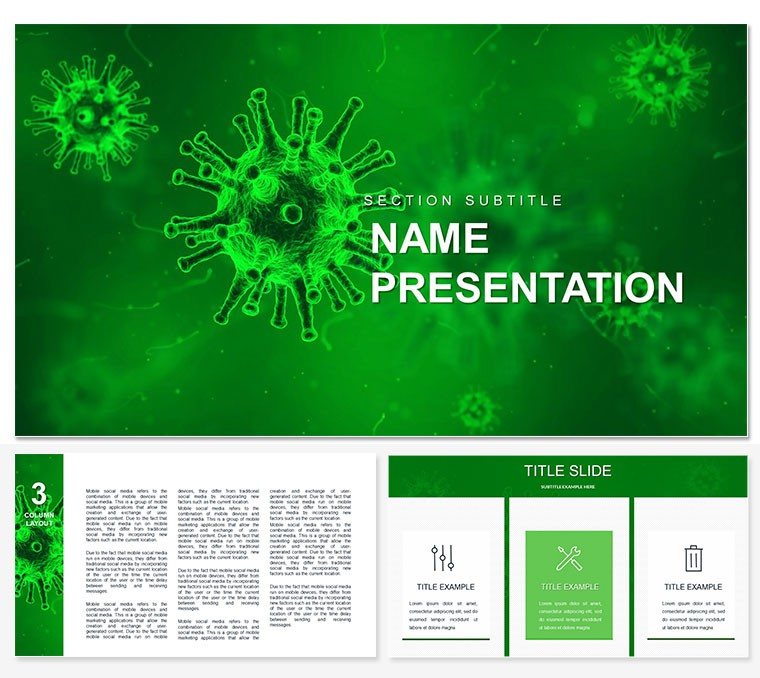 Virus Keynote Template: Essential Presentation Tool for Health Professionals